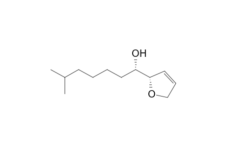 (1S)-1-[(2S)-2,5-dihydrofuran-2-yl]-6-methyl-1-heptanol