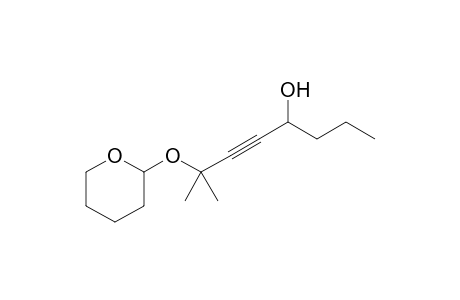 7-Methyl-7-tetrahydropyran-2-yloxy-oct-5-yn-4-ol