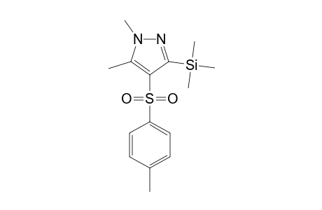 [1,5-dimethyl-4-(4-methylphenyl)sulfonylpyrazol-3-yl]-trimethylsilane