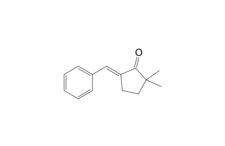 (5E)-2,2-dimethyl-5-(phenylmethylene)-1-cyclopentanone