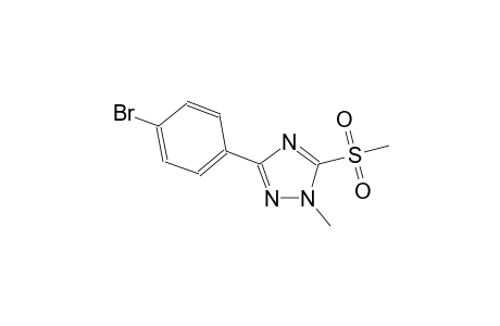 3-(4-bromophenyl)-1-methyl-1H-1,2,4-triazol-5-yl methyl sulfone