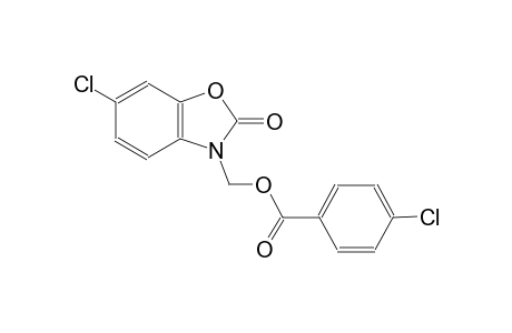 (6-Chloro-2-oxo-1,3-benzoxazol-3(2H)-yl)methyl 4-chlorobenzoate