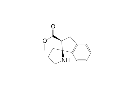 Spiro[1H-indene-1,2'-pyrrolidine]-2-carboxylic acid, 2,3-dihydro-, methyl ester, cis-
