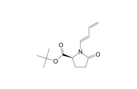 tert-Butyl (5'S)-N-[1,3-butadienyl]-2'-oxopyrrolidine-5'-carboxylate