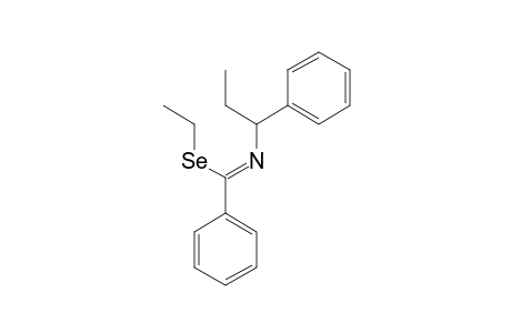 (Z)-N-(1-ETHYLSELENO)-BENZYLIDENE-1-PHENYLPROPYLAMINE