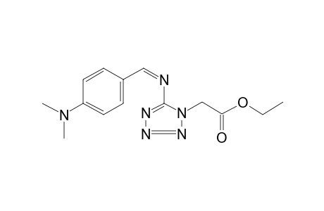 Ethyl [5-(((Z)-[4-(dimethylamino)phenyl]methylidene)amino)-1H-tetraazol-1-yl]acetate