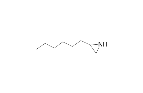 Aziridine, 2-hexyl-
