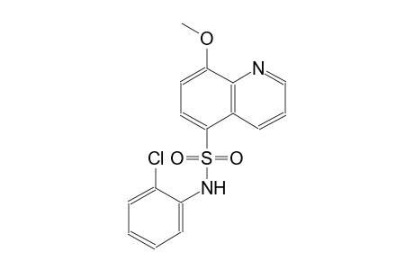 5-quinolinesulfonamide, N-(2-chlorophenyl)-8-methoxy-