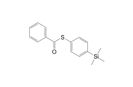 benzenecarbothioic acid S-(4-trimethylsilylphenyl) ester