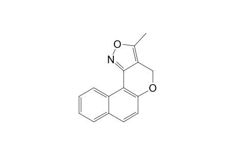 3-Methyl-4H-benzo[5,6]chromeno[4,3-c]isoxzazole