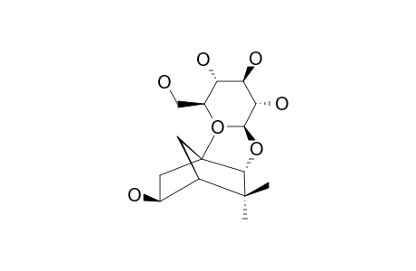 (1R,2S,4R,5S)-2,5-DIHYDROXY-FENCHANE-2-O-BETA-D-GLUCOPYRANOSIDE