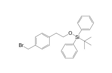 2-[4-(Bromomethyl)phenyl]-1(tert-butyldiphenylsilyloxy)ethane