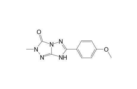 3H-1,2,4-Triazolo[4,3-b][1,2,4]triazol-3-one, 1,2-dihydro-6-(4-methoxyphenyl)-2-methyl-