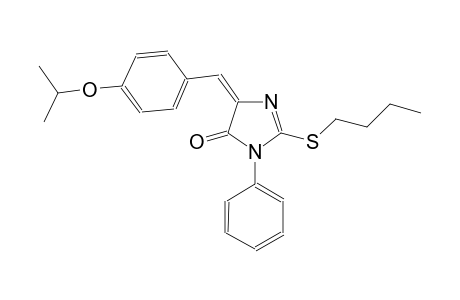 4H-imidazol-4-one, 2-(butylthio)-3,5-dihydro-5-[[4-(1-methylethoxy)phenyl]methylene]-3-phenyl-, (5E)-
