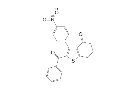 2-Benzoyl-3-(4-nitrophenyl)-6,7-dihydro-1-benzothiophen-4(5H)-one