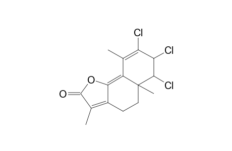 1a,2b,3-Trichloro-eudesma-3,5,7(11)-trien-6,12-olide