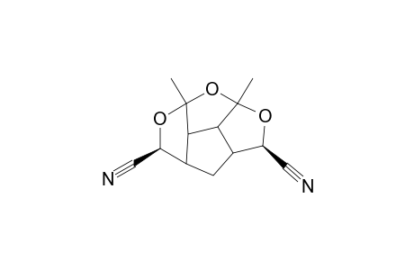 2.beta.,8.beta.-Dicyano-4,6-dimethyl-3,5,7-trioxatetracyclo[7.2.1.0(4,11).0(6,10)]dodecane