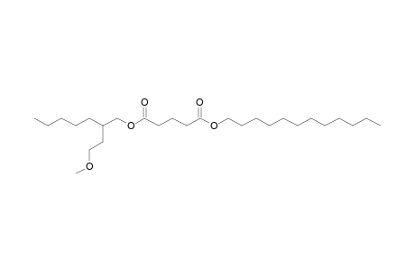 Glutaric acid, dodecyl 2-(2-methoxyethyl)heptyl ester