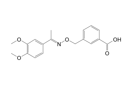3-[1-(3,4-Dimethoxy-phenyl)-ethylideneaminooxymethyl]-benzoic acid