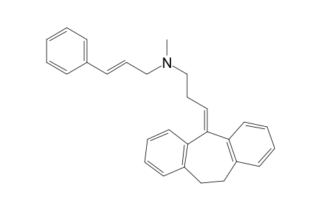 (E)-N-(3-(10,11-Dihydro-5H-dibenzo[a,d][7]annulen-5-ylidene)propyl)-N-methyl-3-phenylprop-2-en-1-amine