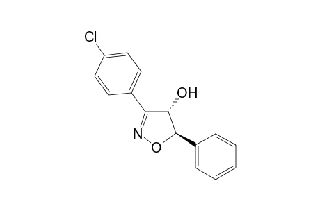 (trans)-3-(4-chlorophenyl)-5-phenyl-4,5-dihydroisoxazol-4-ol