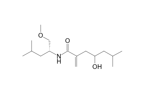 4-Hydroxy-N-[(R)-1-(methoxymethyl)-3-methylbutyl)]-6-methyl-2-methyleneheptanamide