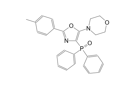 2-(4-methylphenyl)-5-(4-morpholinyl)-1,3-oxazol-4-yl(diphenyl)phosphine oxide