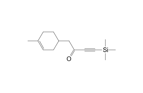 3-Butyn-2-one, 1-(4-methyl-3-cyclohexen-1-yl)-4-(trimethylsilyl)-