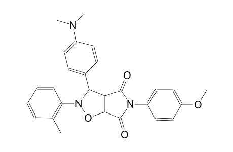 2H-pyrrolo[3,4-d]isoxazole-4,6(3H,5H)-dione, 3-[4-(dimethylamino)phenyl]dihydro-5-(4-methoxyphenyl)-2-(2-methylphenyl)-