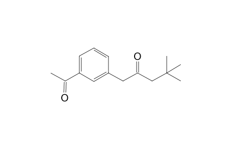 1-(3-Acetylphenyl)-4,4-dimethylpentan-2-one