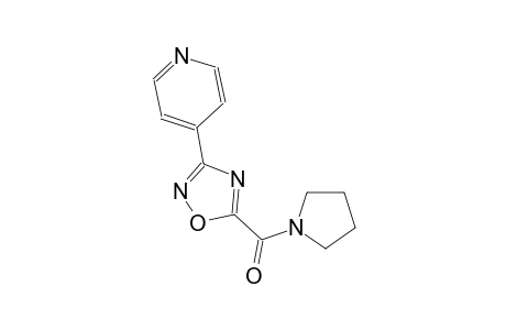 pyridine, 4-[5-(1-pyrrolidinylcarbonyl)-1,2,4-oxadiazol-3-yl]-