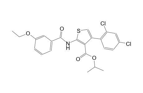 isopropyl 4-(2,4-dichlorophenyl)-2-[(3-ethoxybenzoyl)amino]-3-thiophenecarboxylate