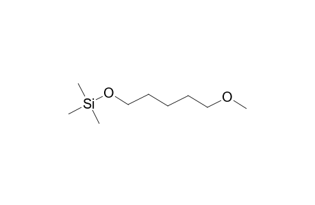 Silane, [(5-methoxypentyl)oxy]trimethyl-