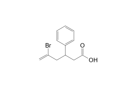 5-Bromo-3-phenylhex-5-enoic acid