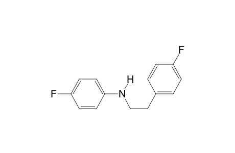 4-Fluoro-N-[2-(4-fluorophenyl)ethyl]aniline