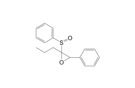 (E)-1-Phenyl-2-phenylsulfinyl-1,2-epoxypentane