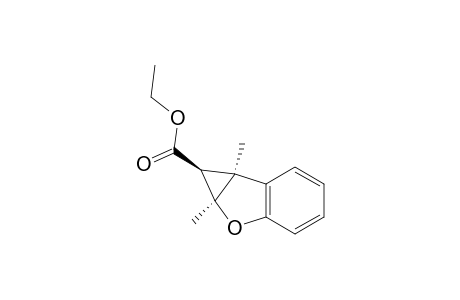 Ethyl 1a,6a-dihydro-c-1a,6b-dimethylcyclopropa[b]benzofuran-t-1-carboxylate