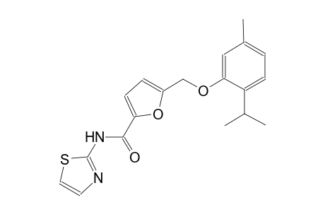 5-[(2-isopropyl-5-methylphenoxy)methyl]-N-(1,3-thiazol-2-yl)-2-furamide