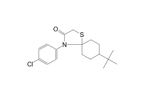1-thia-4-azaspiro[4.5]decan-3-one, 4-(4-chlorophenyl)-8-(1,1-dimethylethyl)-