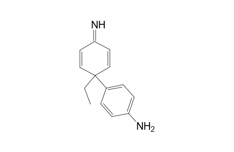 4-(4-Aminophenyl)-4-ethylcyclohexa-2,5-dienimine