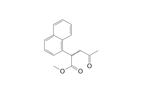 2-(1-Naphthyl)-4-oxo-2-pentenoic acid-methylester