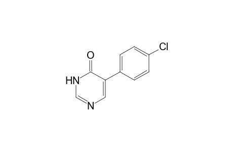 5-(p-chlorophenyl)-4-pyrimidinol