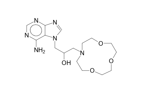 N-[3-(ADENIN-7-YL)-2-HYDROXYPROPYL]-1-AZA-12-CROWN-4