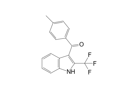 p-Tolyl(2-(trifluoromethyl)-1H-indol-3-yl)methanone