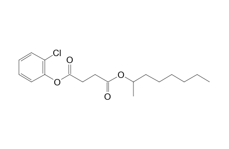 Succinic acid, 2-chlorophenyl 2-octyl ester