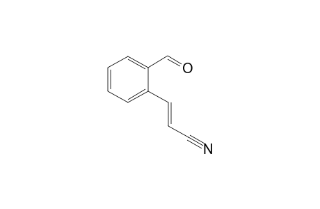 (E)-3-(2-formylphenyl)acrylonitrile