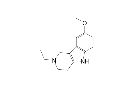 1H-Pyrido[4,3-b]indole, 2-ethyl-8-methoxy-2,3,4,5-tetrahydro-