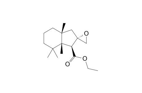 Ethyl (1.beta.,6.beta.,7.beta.8.alpha.)-1,5,5,6-Tetramethylbicyclo[4.3.0]nonane-8-spirooxirane-7-carboxylate