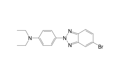 Benzenamine, 4-(2H-benzotriazol-2-yl)-N,N-diethyl-2-(4'-diethylaminophenyl)-1,2,3-benzotriazole
