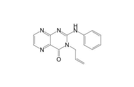 2-Anilino-3-prop-2-enyl-4-pteridinone